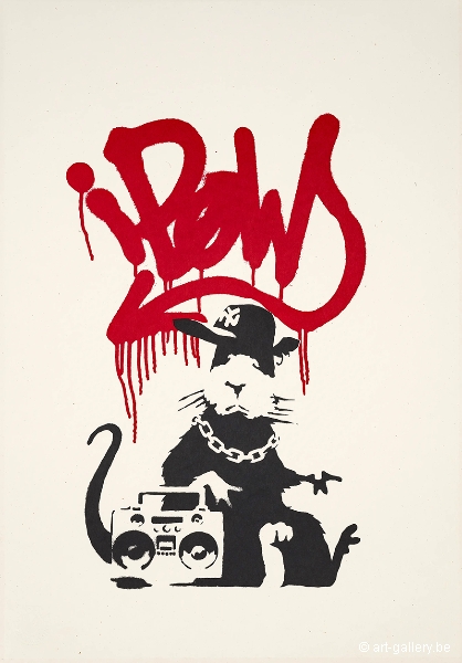 BANKSY - Gangsta Rat